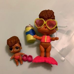 LOL Riptide and lil riptide dolls